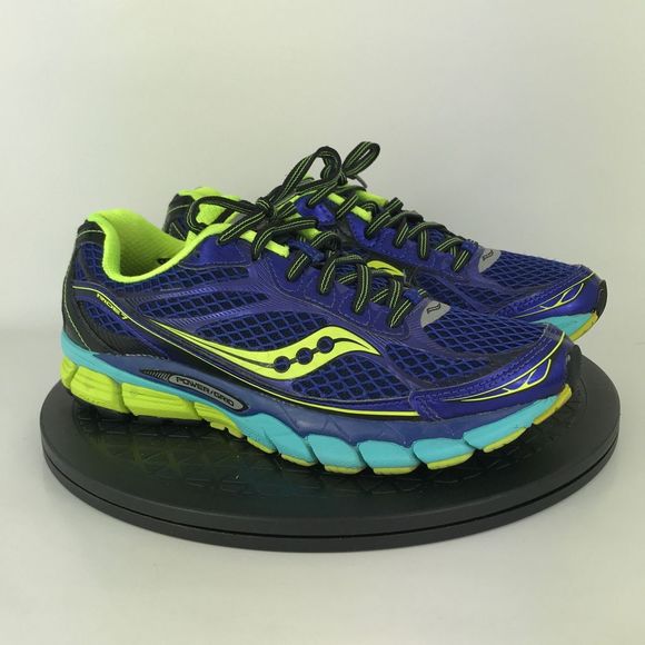 Saucony Rude 7 Purple/Blue Athletic Running Shoes S10241-5 Women's Size 8 - Picture 3 of 12